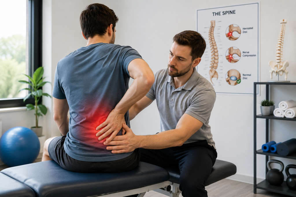 best physiotherapist for a herniated disc in Vancouver